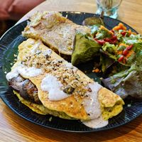 Omelette at Nöje   in Brussels