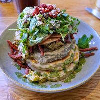 Savory Pancakes at Nöje   in Brussels
