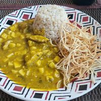 Bobó de shitake e salada at Terraiz Restaurante in Rio De Janeiro
