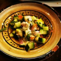 Salade marocaine at La Kasbah in Brussels