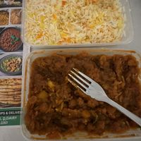 Chana masala with rice   at Curry On - Toukley  in Toukley