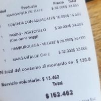 Precio final at Munchies Brunch in Santa Marta