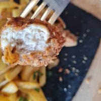 Popcorn chicken at Samphire Brasserie in Plymouth