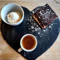 Tiramissu at Samphire Brasserie in Plymouth