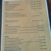 Drinks menu 2 - November 2017 at Samphire Brasserie in Plymouth
