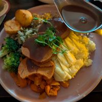 Sunday roast with seitan at Botanic House in Dublin