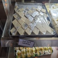 Vegan sweets at Bolina Indian Sweets and Restaurant in Hastings