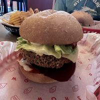 Vegan Burgers  at Sideshow Burgers in Kyneton