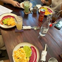 Avo Toast with Hummus at Fika Cafe in Hoi An