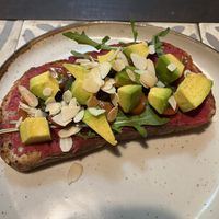 Beet toast   at Fika Cafe in Hoi An