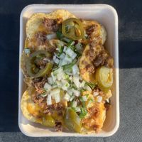 Loaded nachos  at Más Rico  in Menifee