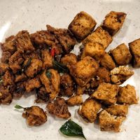 Tofu and butter chicken were delicious at Origanics - 启点 - Sengkang Grand Mall in Northeast Singapore