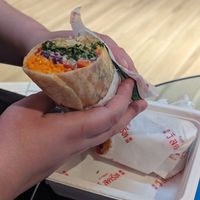 Katsu chicken wrap at V Street - Emsphere in Bangkok