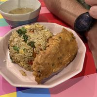 Fried rice   at V Street - Emsphere in Bangkok