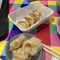 Sweet corn dumplings   at V Street - Emsphere in Bangkok