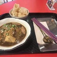 Signature boat noodles. Warm & comforting on rainy days.   at V Street - Emsphere in Bangkok