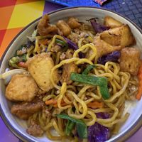 Yaki soba   at V Street - Emsphere in Bangkok