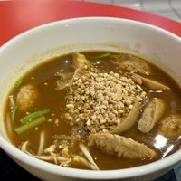 Boat noodles   at V Street - Emsphere in Bangkok