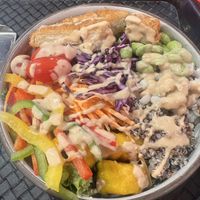 Katsu salad   at V Street - Emsphere in Bangkok