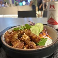 Pork belly  at V Street - Emsphere in Bangkok