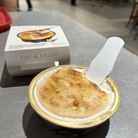 Vegan Creme bruleé  at V Street - Emsphere in Bangkok