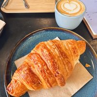 Vegan croissant  at Minimum Waste in Prague