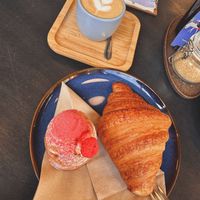Vegan croissants   at Minimum Waste in Prague