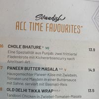 One of the favourites is vegan - and delicious   at SVAAdish - Winterhude in Hamburg