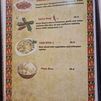  at Queen Sheba Ethiopia Restaurant in Warsaw