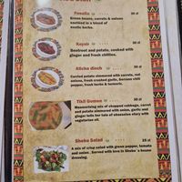  at Queen Sheba Ethiopia Restaurant in Warsaw