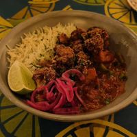 Vegan Mezz Salad Bowl at Coltello Lounge in Cramlington
