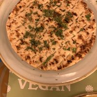 Garlic flatbreadd  at Coltello Lounge in Cramlington