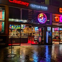 Outside of Chutney Indian Food at Chutney Indian Food in Berlin