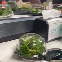 Conveyer belt    at Yum Yum Hot Pot AYCE in Temple Terrace