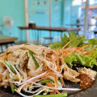 Pad Thai with tofu (95 THB)  at One Tomyumkung Thai and Vegan Food in Chiang Mai