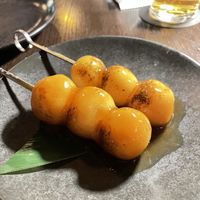 Mitarashi dango dessert  at Boom Boom Room in Brisbane