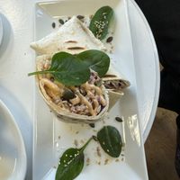 Beyond meat wrap   at VeGaNuTi in Yeovil