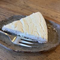 tofu & yuzu cheesecake  at Bon On Shya International Cafe in Koya