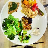 Vegetarian set  at Bon On Shya International Cafe in Koya