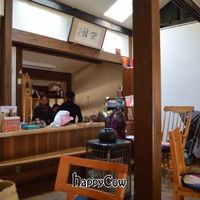 Cafe interior at Bon On Shya International Cafe in Koya