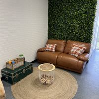 Chill zone with toys  at Rawfully Delicious in Fort Myers