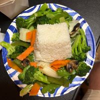 Steamed Mixed Vegetables with Ricee  at No 1 Chinese Restaurant in Spring Hope