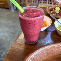 Very berry smoothie    at La Chilaqueria  in Puerto Vallarta