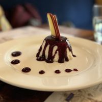 Eggless Blueberry Panna Cota  at Caffe Tonino in New Delhi