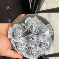 Vegan sugar-free sweets with dates at Nest  in Yerevan