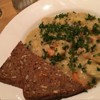 potatoe stew at Flax in Dresden