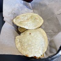 Bean and cheese; rajas con crema gorditas  at Ùumbal by Health Buddy in Chula Vista