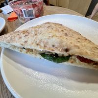 Marinated tofu sandwich   at Caffeine  in Sigulda