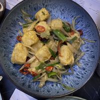 Salt and chilli tofu   at Hou Hou Mei in Inverness