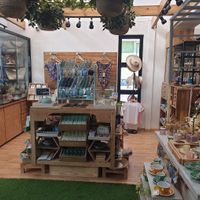 market area at Clover Coffee + MarketPlace in Oranjestad